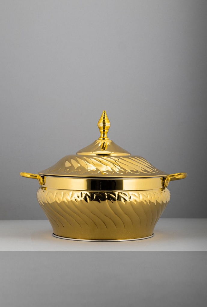 حافظة طعام باسكال ذهبي مقاس 5.0 لتر