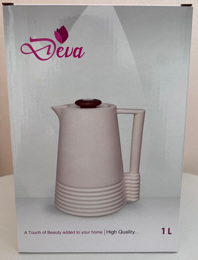 ترمس ديفا 46 لؤلؤي / خشبي 1لتر