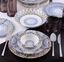 Dasen Rita Dimlaj Dinner Set of  25pcs