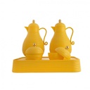 طقم ترامس لوسي مع صينية + 2 تمرية