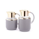 طقم ترامس غيداء 2 حبه رمادي ذهبي