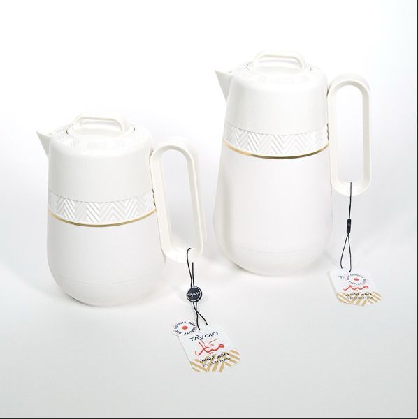 طقم ترامس ميار ابيض 2ح