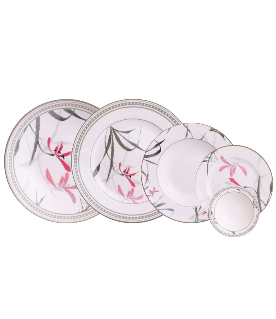 Dasen Rita Dimlaj Dinner Set of  25pcs