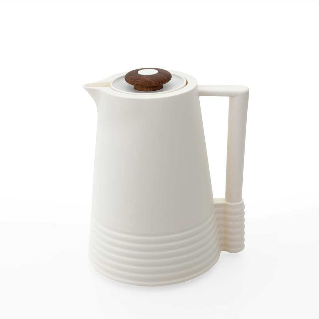 ترمس ديفا 46 لؤلؤي / خشبي 1لتر