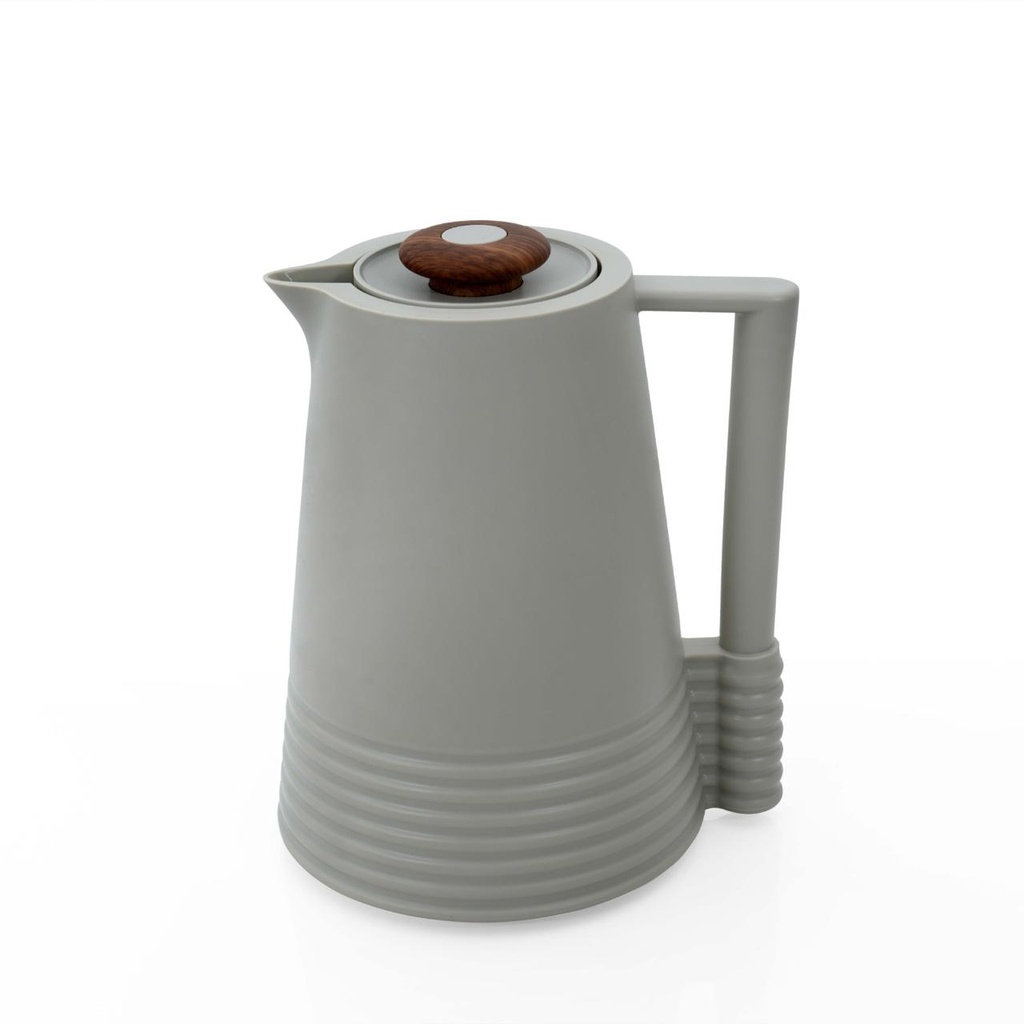 ترمس ديفا 46 رمادي فاتح/خشبي 1لتر