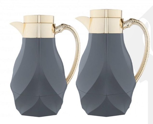 [K195672/2 DSGYG] ترامس كنداء ط2 رمادي غامق مذهب