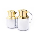 طقم ترامس غيداء 2 حبه ذهبي فضي