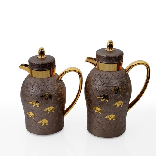 [K1230704/2LCFG] ترامس عتيقة بني مذهب ط2